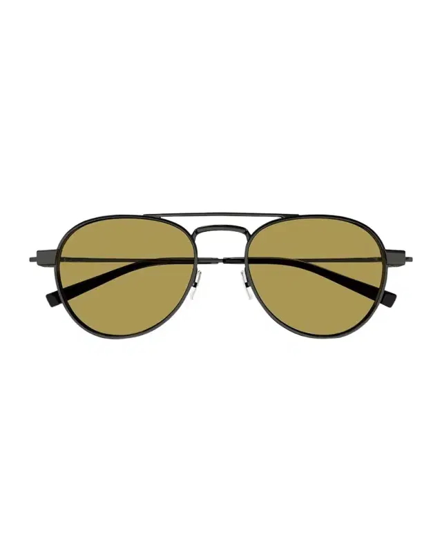 Saint Laurent Men 's SL 708M Metal Round Sunglasses