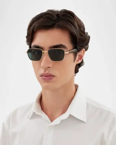 Cartier Men 's CT0538SM Metal Rectangle Sunglasses | Thumbnail 3 Cartier Men 's CT0538SM Metal Rectangle Sunglasses | Thumbnail 3