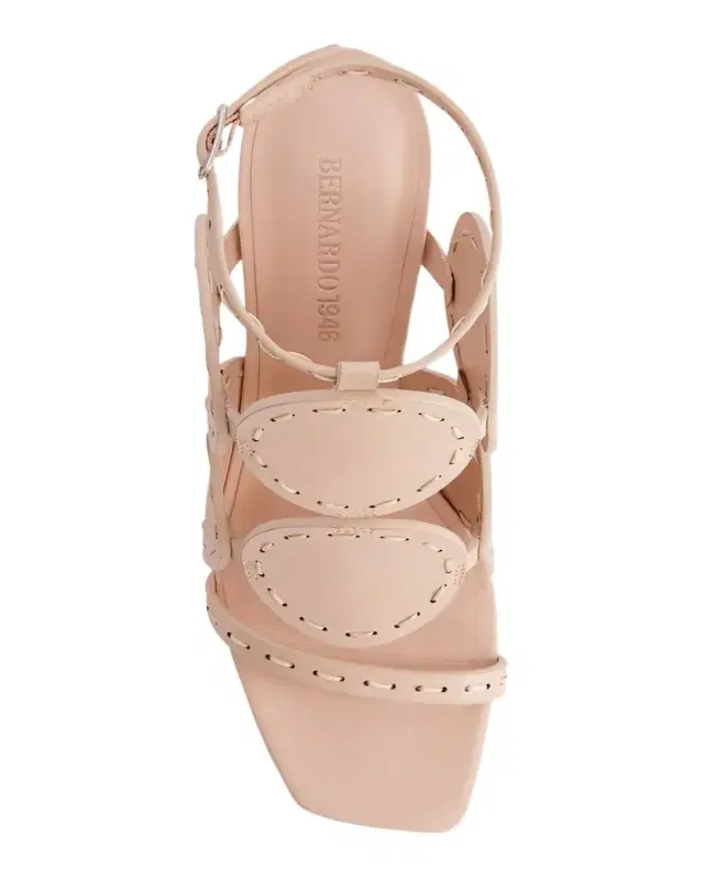 Bernardo 1946 New Moon Circle Leather Sandals