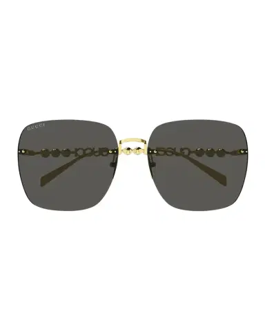 Gucci Metal Rectangle Sunglasses | Thumbnail 1 Gucci Metal Rectangle Sunglasses | Thumbnail 1
