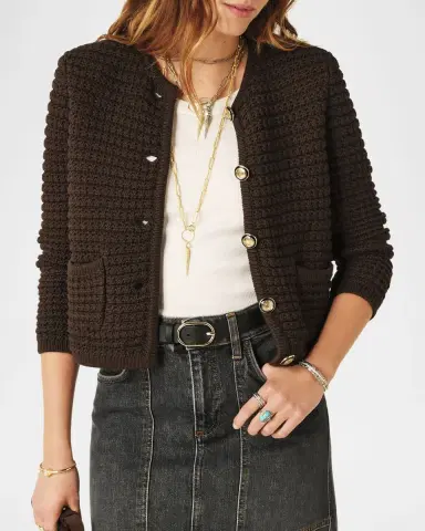 Ba&sh Gaspard Cardigan | Thumbnail 4 Ba&sh Gaspard Cardigan | Thumbnail 4