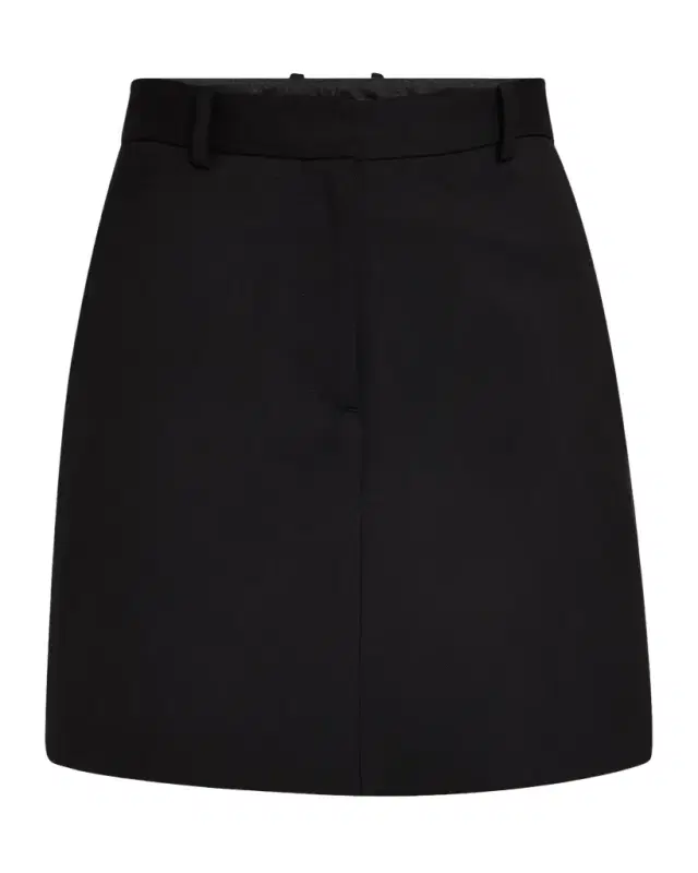 ARGENT A-Line Seasonless Wool Mini Skirt