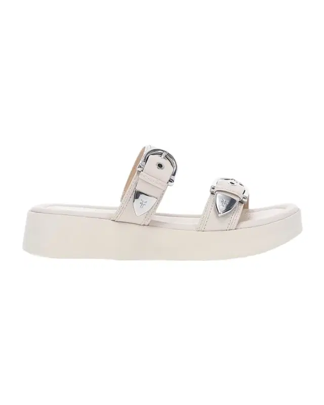 Frye Maya Double Buckle Slide Sandals