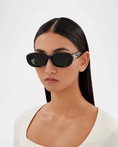 Gucci GG Logo Oval Plastic Sunglasses | Thumbnail 4 Gucci GG Logo Oval Plastic Sunglasses | Thumbnail 4