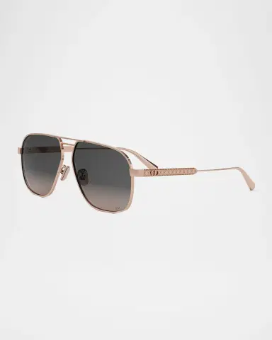 Dior Cannage A3U Aviator Sunglasses | Thumbnail 3