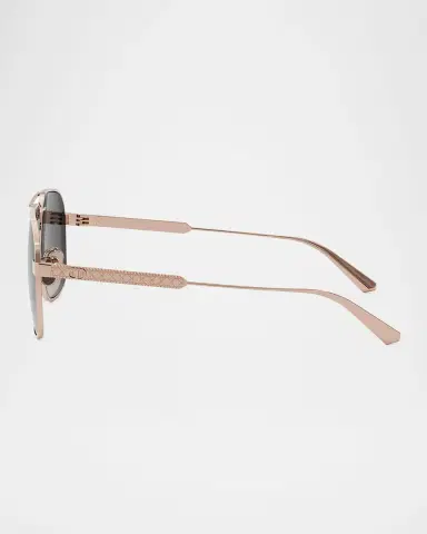 Dior Cannage A3U Aviator Sunglasses | Thumbnail 4