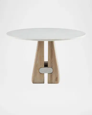 Arteriors Melt Dining Table, 48" Round | Thumbnail 2