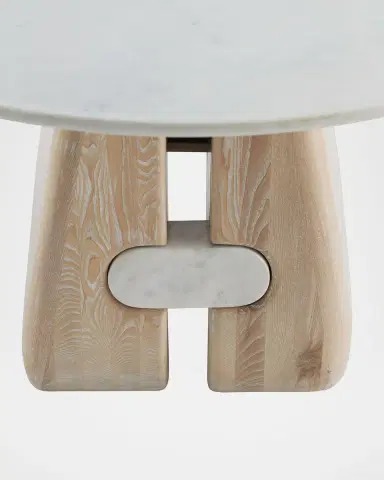 Arteriors Melt Dining Table, 48" Round | Thumbnail 3