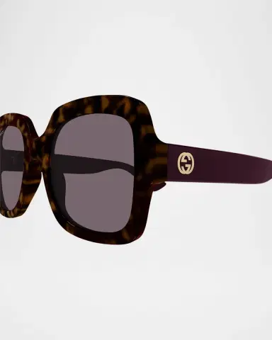 Gucci Gradient GG Square Injection Plastic Sunglasses | Thumbnail 2