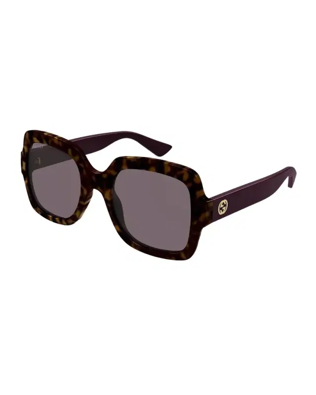 Gradient GG Square Injection Plastic Sunglasses