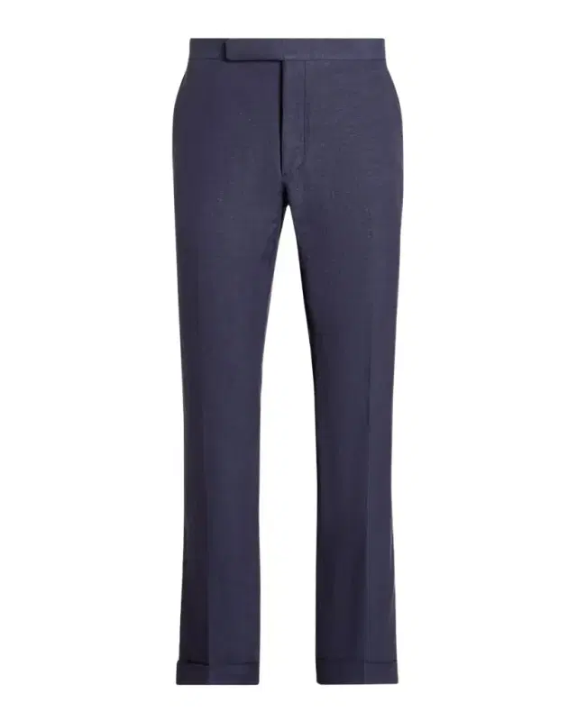 Men 's Gregory Hand-Tailored Silk-Linen Trouser