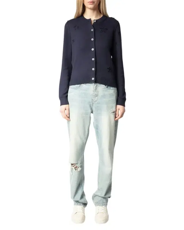 Alpha Seco Stars Cardigan