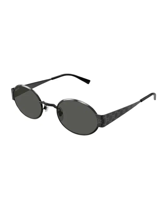 Men 's GG1854SM Metal Oval Sunglasses