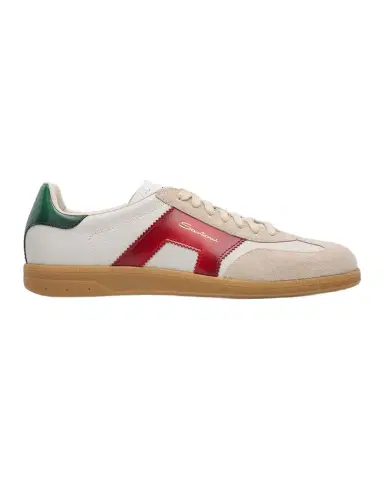 Santoni Men's Olympic Leather Low-Top Sneakers | Thumbnail 1