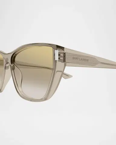 Saint Laurent Bio Injection Cat-Eye Sunglasses | Thumbnail 2 Saint Laurent Bio Injection Cat-Eye Sunglasses | Thumbnail 2