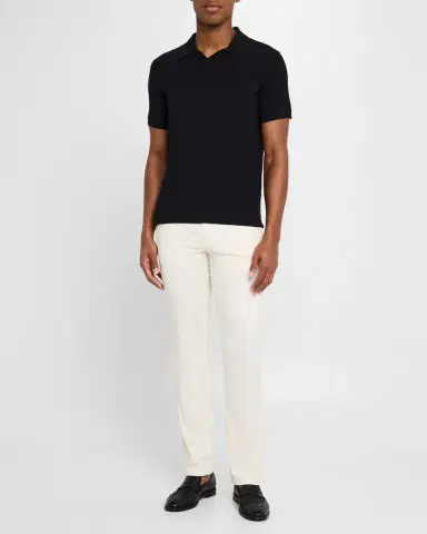 Giorgio Armani Men's Jersey Polo Shirt | Thumbnail 2