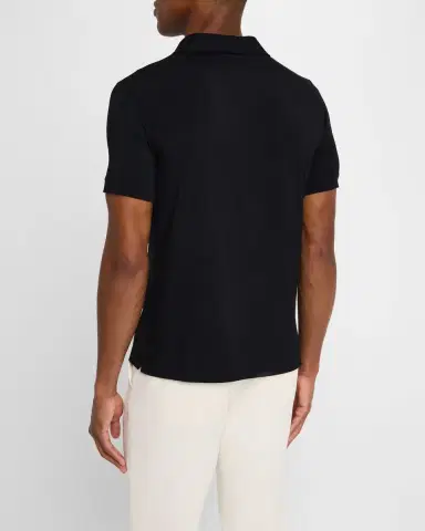 Giorgio Armani Men's Jersey Polo Shirt | Thumbnail 3