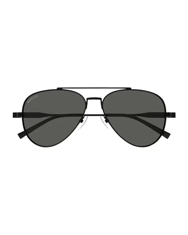 Gucci Men 's GG1874SM Metal Aviator Sunglasses
