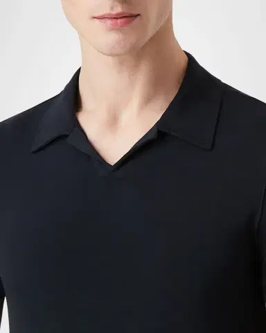 Giorgio Armani Men's Jersey Polo Shirt | Thumbnail 5