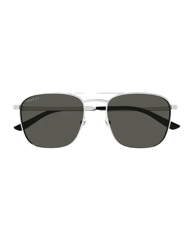 Gucci Men 's GG1881SM Metal Aviator Sunglasses