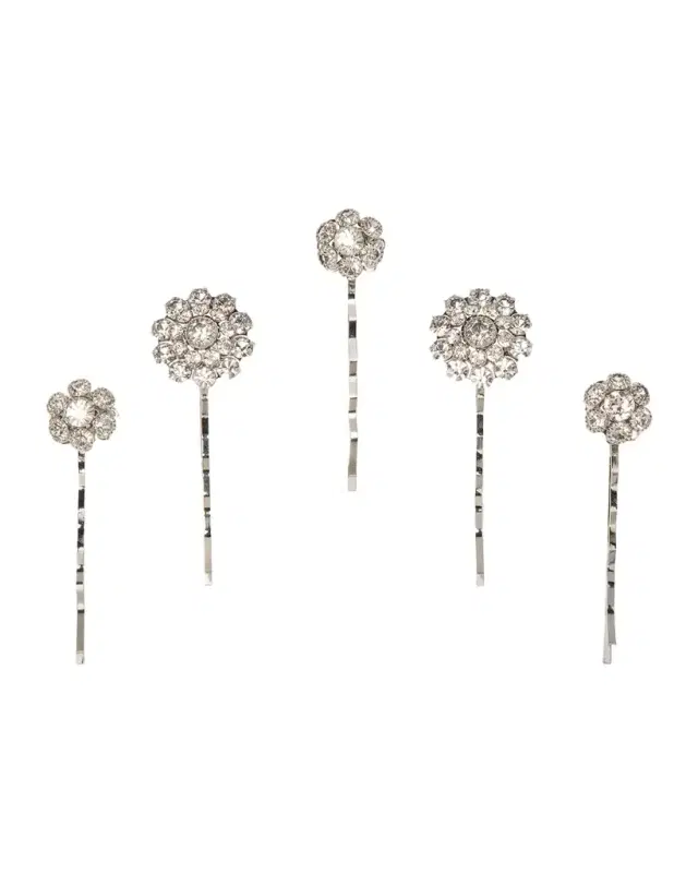 Jennifer Behr Nora Crystal Bobby Pin Set