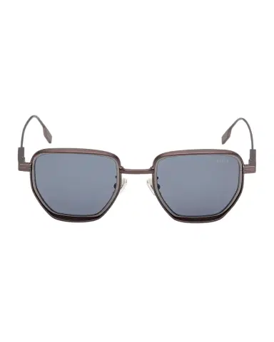 Zegna Men's Round Metal and Acetate Sunglasses | Thumbnail 1