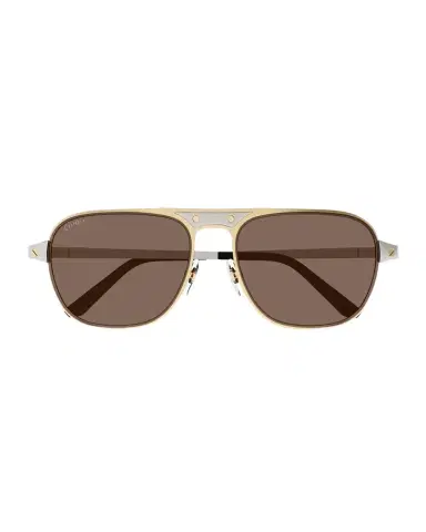 Cartier Men's CT0532SM Metal Aviator Sunglasses | Thumbnail 1 Cartier Men's CT0532SM Metal Aviator Sunglasses | Thumbnail 1
