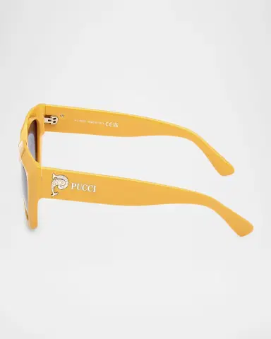 PUCCI Butterfly Acetate Sunglasses | Thumbnail 4 PUCCI Butterfly Acetate Sunglasses | Thumbnail 4