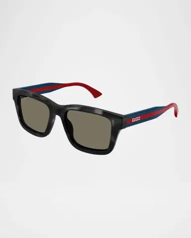 Gucci Men's GG1869SM Acetate Square Sunglasses | Thumbnail 2 Gucci Men's GG1869SM Acetate Square Sunglasses | Thumbnail 2