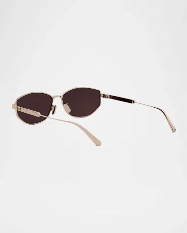 Dior Cannage B1U Metal Sunglasses | Thumbnail 2