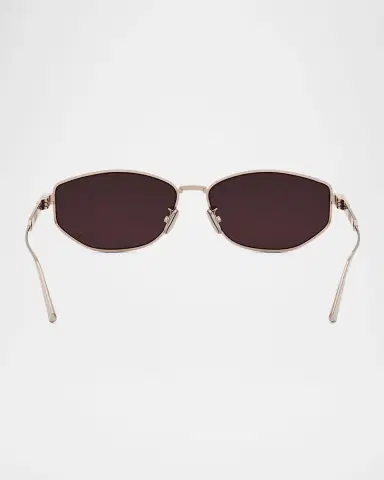 Dior Cannage B1U Metal Sunglasses | Thumbnail 5