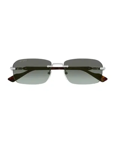 Gucci Men's GG1221SM Rimless Metal Rectangle Sunglasses | Thumbnail 1 Gucci Men's GG1221SM Rimless Metal Rectangle Sunglasses | Thumbnail 1