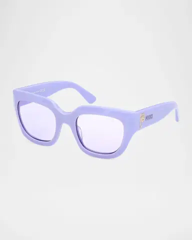 PUCCI Butterfly Acetate Sunglasses | Thumbnail 3 PUCCI Butterfly Acetate Sunglasses | Thumbnail 3