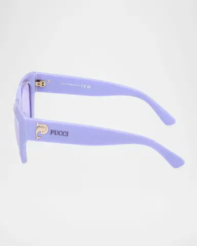 PUCCI Butterfly Acetate Sunglasses | Thumbnail 4 PUCCI Butterfly Acetate Sunglasses | Thumbnail 4