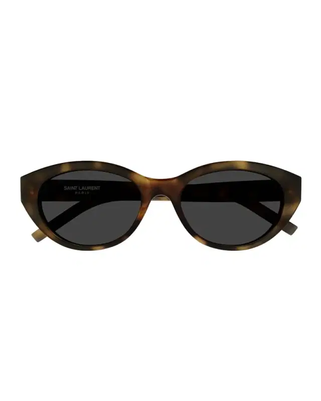 Saint Laurent Recycled Acetate Round Sunglasses