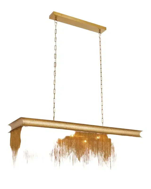 Arteriors Heiress 48" 6-Light Linear Chandelier