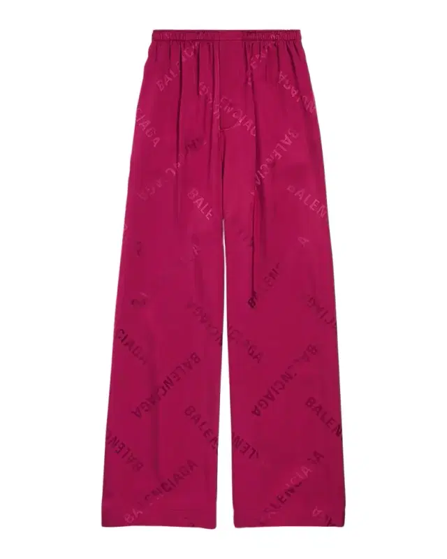 Logo Jacquard Wide-Leg Pajama Pants Logo Jacquard Wide-Leg Pajama Pants