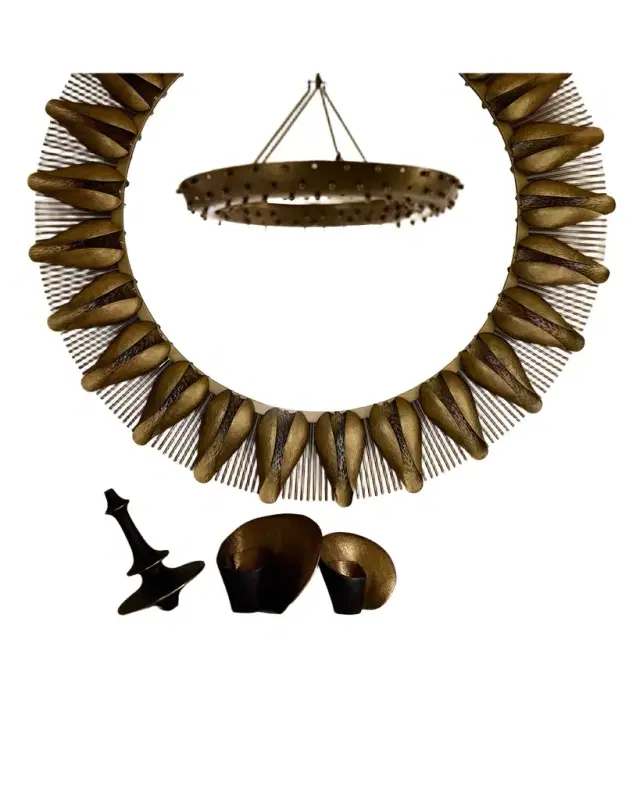 Arteriors Goldie Wall Mirror, 50" Round