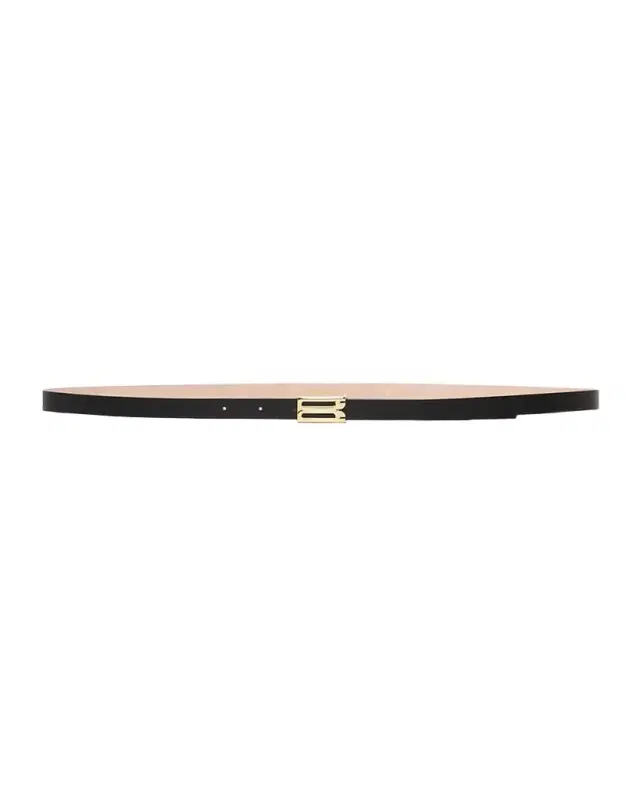 Frame B-Logo Micro Leather Belt