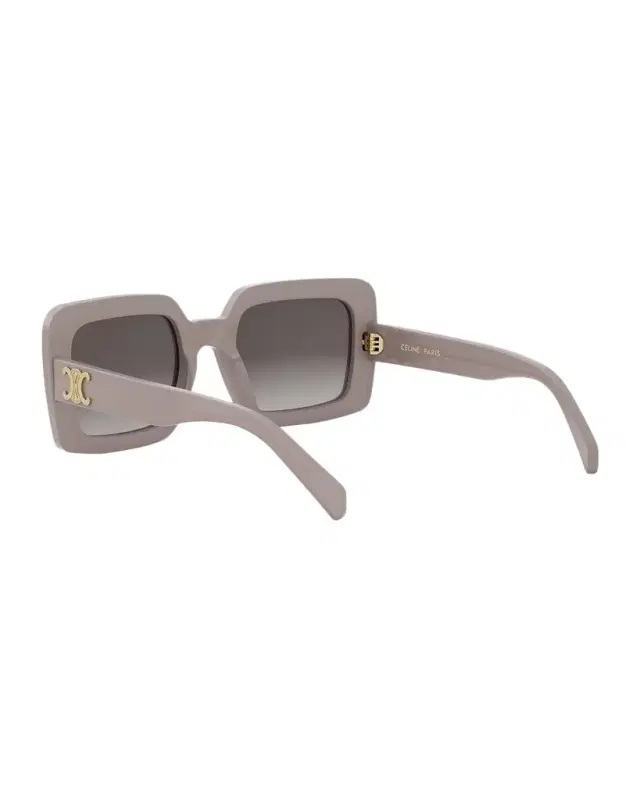 Triomphe Acetate Square Sunglasses
