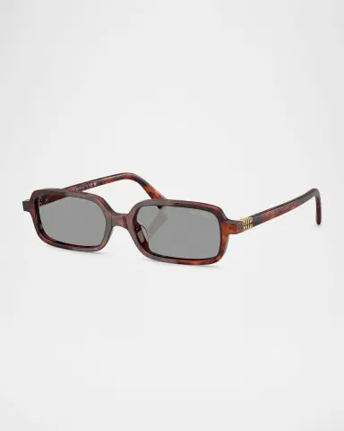 Miu Miu 11Zs Rectangular Sunglasses | Thumbnail 2 Miu Miu 11Zs Rectangular Sunglasses | Thumbnail 2