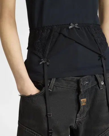 Balenciaga Lingerie Short-Sleeve T-Shirt | Thumbnail 4