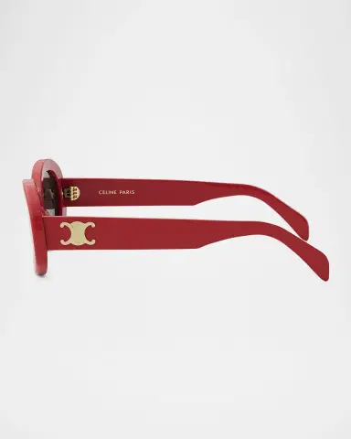 Celine Triomphe Oval Sunglasses | Thumbnail 3 Celine Triomphe Oval Sunglasses | Thumbnail 3