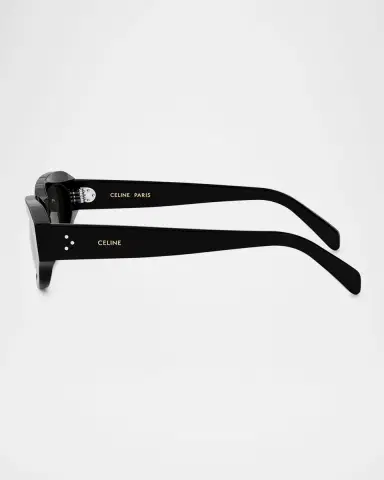 Celine Men's 3 Dots Acetate Rectangle Sunglasses | Thumbnail 4 Celine Men's 3 Dots Acetate Rectangle Sunglasses | Thumbnail 4