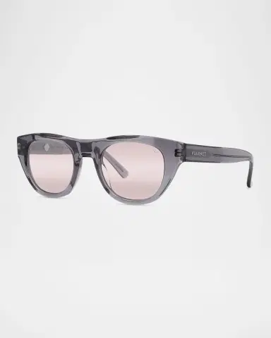 Vuarnet Men's Belvedere 07 Acetate Round Sunglasses | Thumbnail 2
