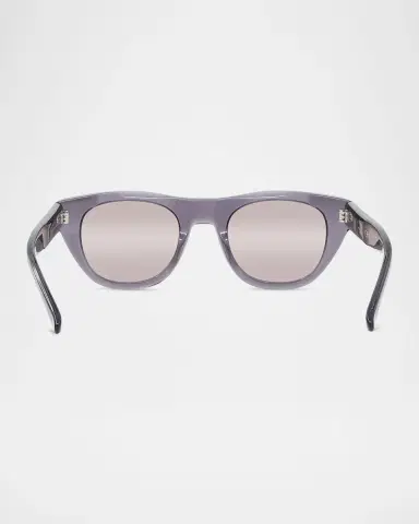 Vuarnet Men's Belvedere 07 Acetate Round Sunglasses | Thumbnail 4