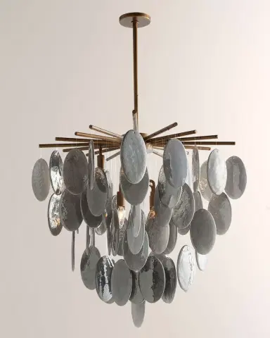 Arteriors Tiffany 42" 8-Light Chandelier | Thumbnail 4 Arteriors Tiffany 42" 8-Light Chandelier | Thumbnail 4