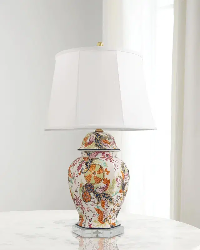 Port 68 Tobacco Leaf 28" Table lamp