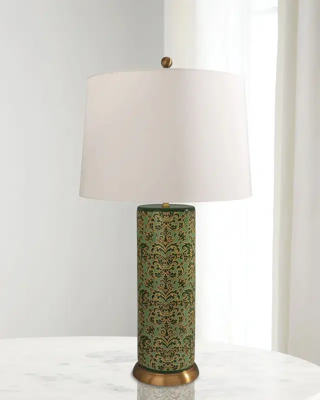 Port 68 Richmond Damask 33" Table Lamp