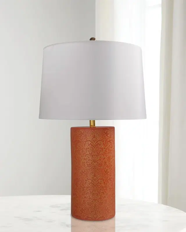Port 68 Richmond Damask 31" Table Lamp